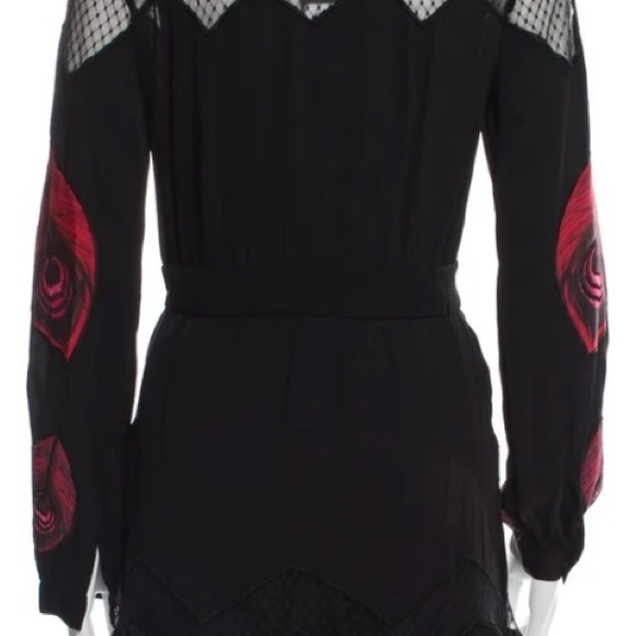 Just Cavalli Printed Knee Length Dress - Picture 9 of 10